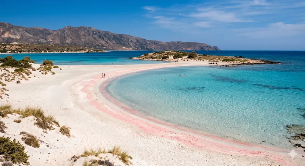 plaja elafonisi cele mai frumoase plaje creta