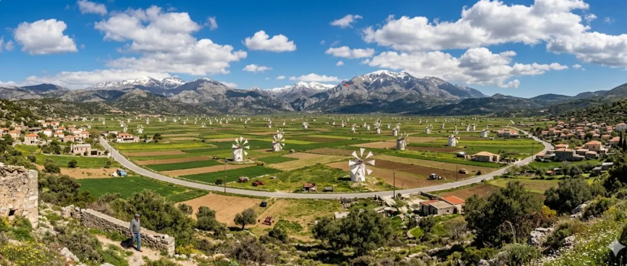 Vizita la Platoul Lasithi mori de vant si munti Dikti 2026