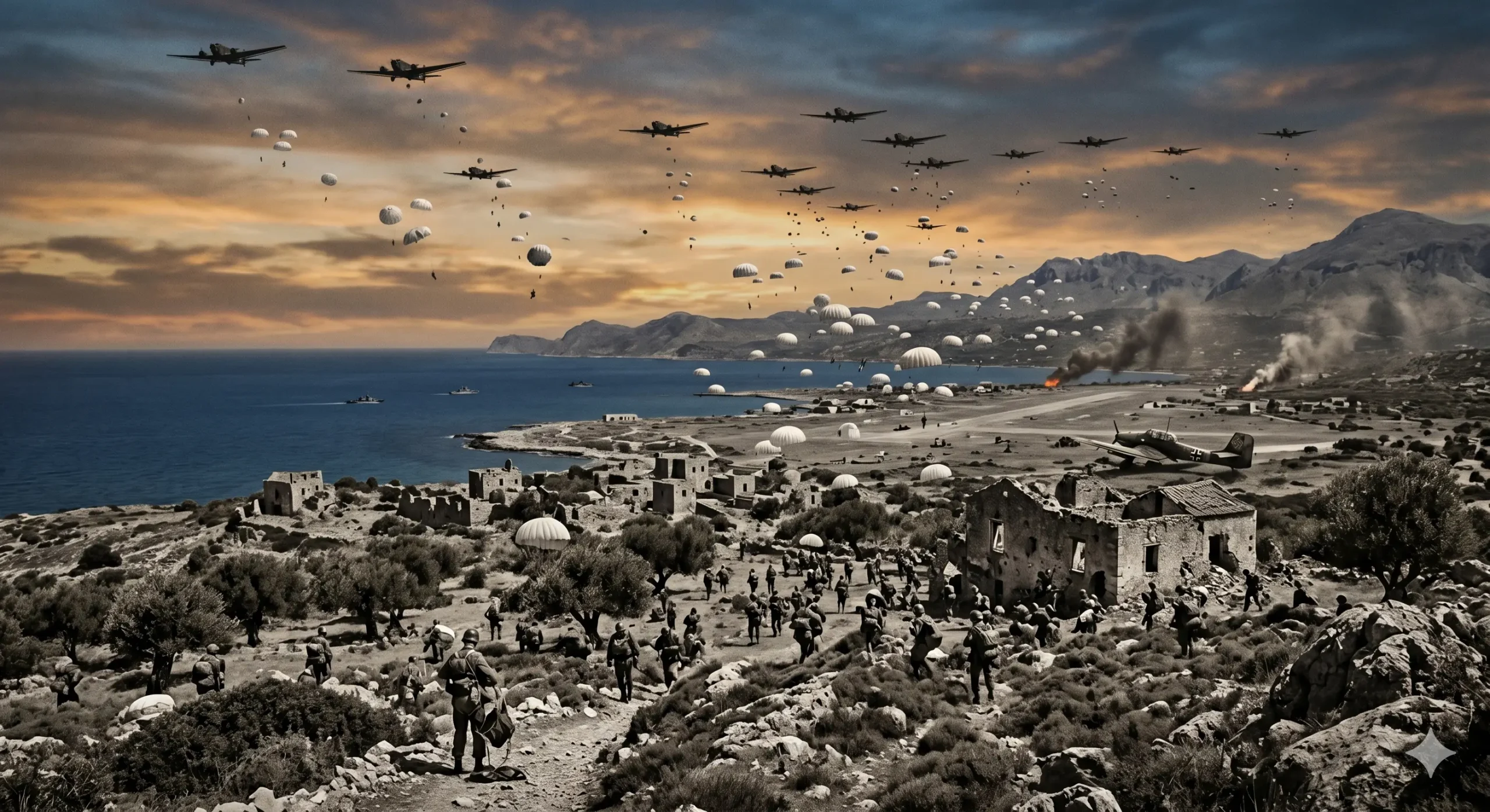 Evenimente Creta mai - Batalia pentru Creta