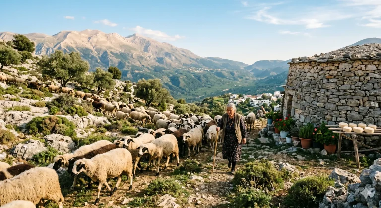 Branzeturi traditionale din Creta