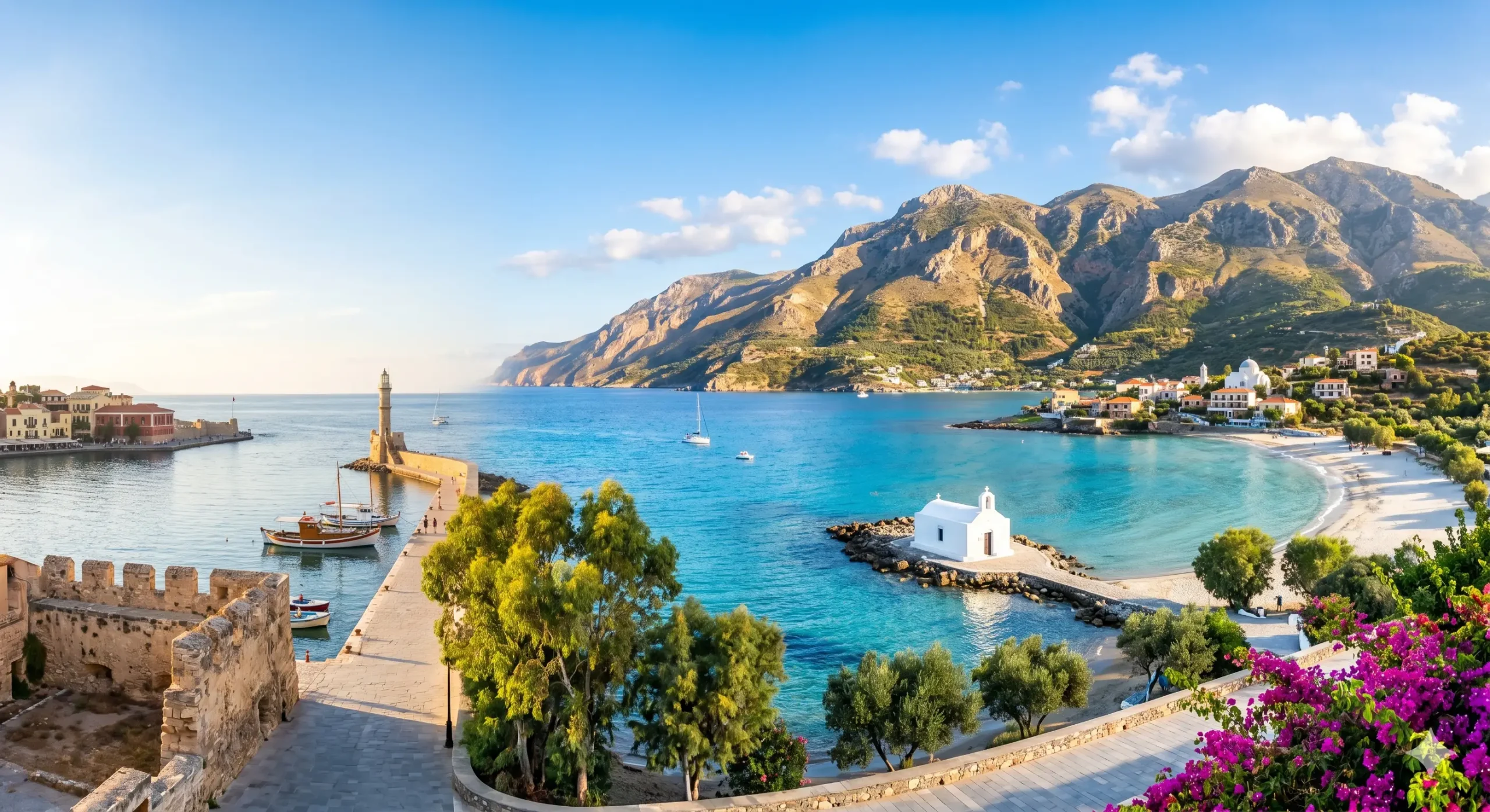Cea mai frumoasa statiune din Creta