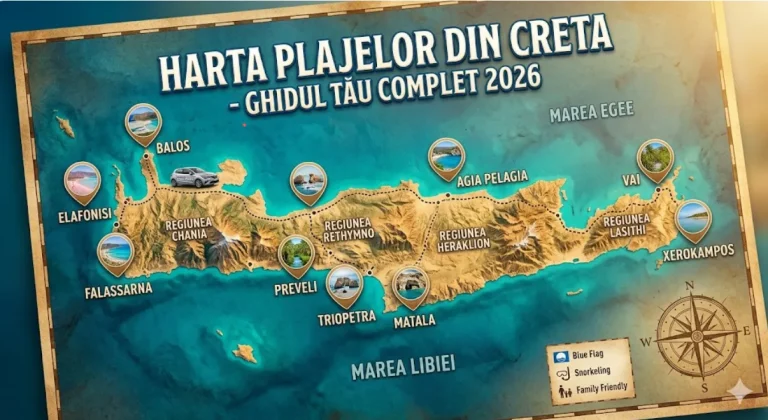 Harta Plajelor din Creta