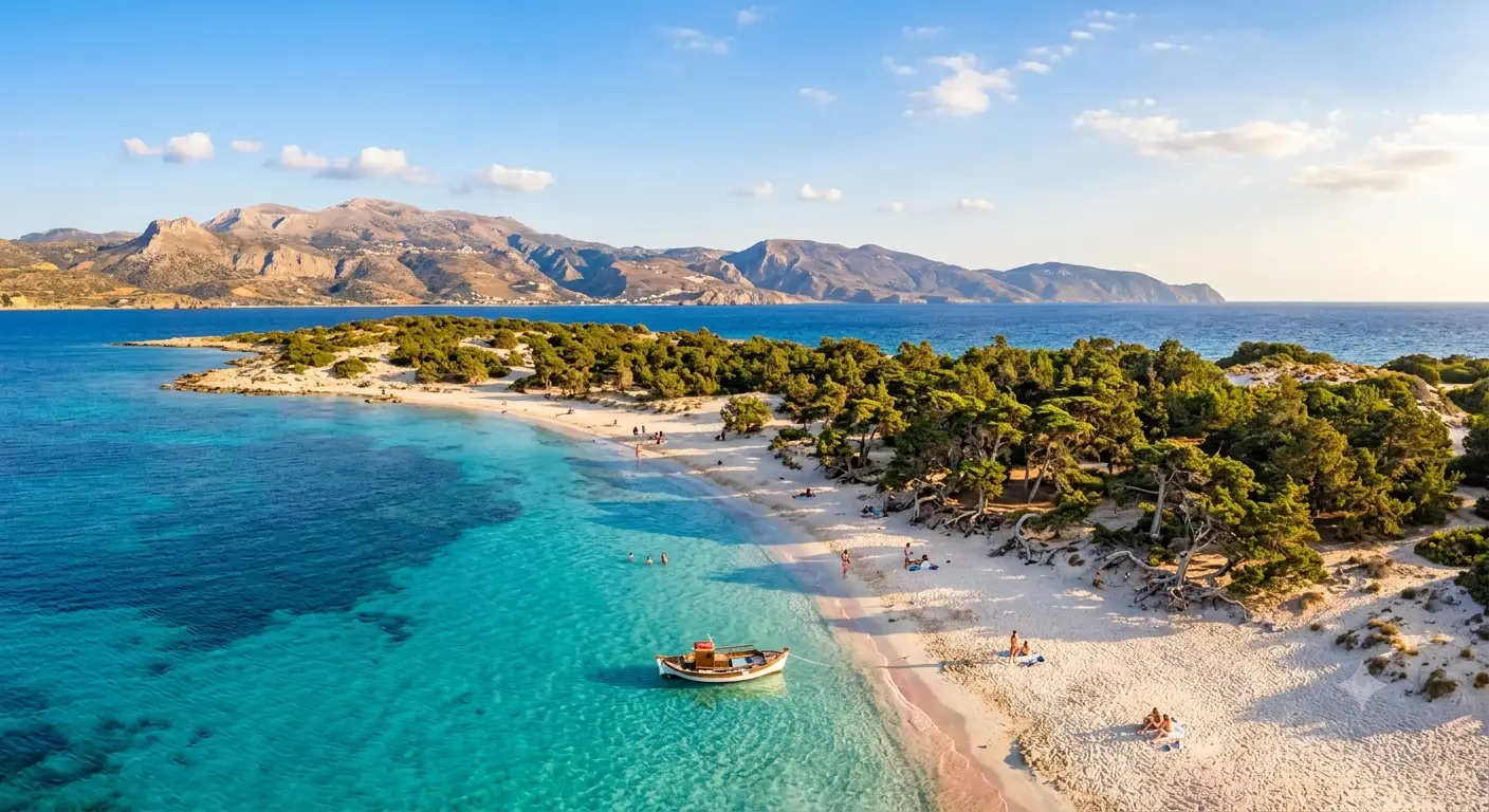 excursie pe insula Chrissi din Creta