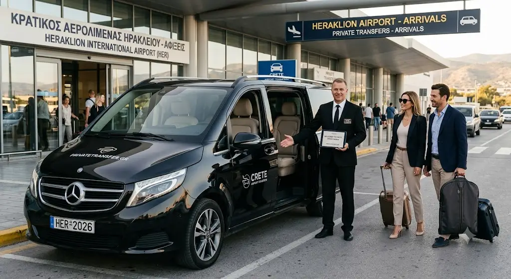Transfer aeroport Heraklion si Chania