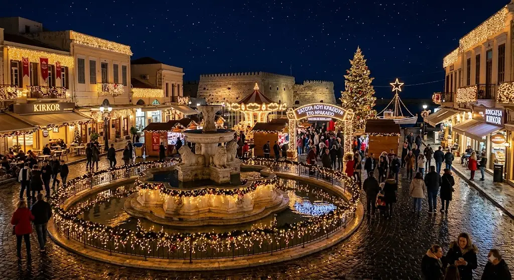 Crăciun în Heraklion - Ce sa faci de sarbatori, targuri de Craciun si evenimente.
